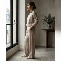 Ensemble polo en maille oversize