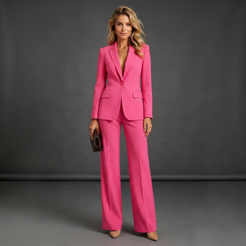 Ensemble blazer et pantalon moderne