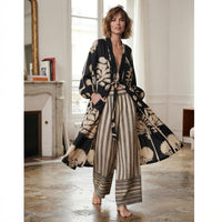 Ensemble kimono palazzo hippie