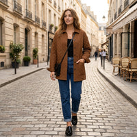 Veste longue matelassée Faith