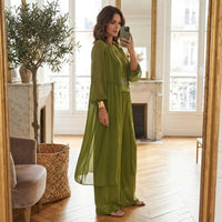 Ensemble Myxella trois pièces à jambes larges