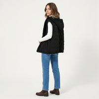 Gilet matelassé à capuche Sabine