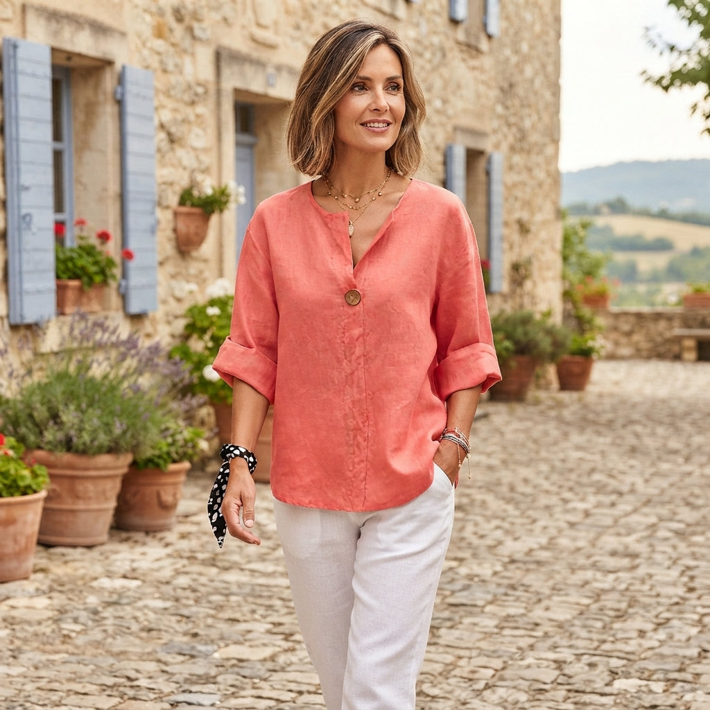 Blouse Gemma Chic et Décontractée