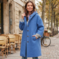 Manteau Audrey 100% laine