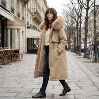 Manteau d'hiver imperméable et isolant
