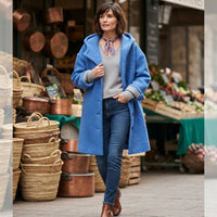 Manteau Audrey 100% laine