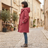 Manteau Audrey 100% laine