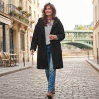 Manteau Audrey 100% laine