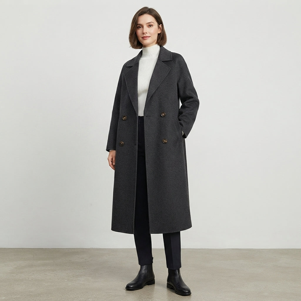 Manteau en laine élégant Laura