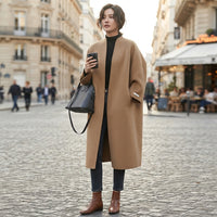 Manteau long oversize Elena
