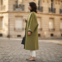 Manteau long oversize Elena