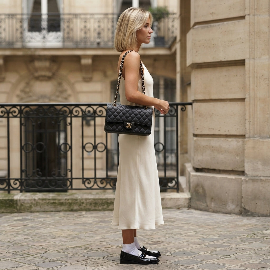 Manteau croisé en laine avec ceinture