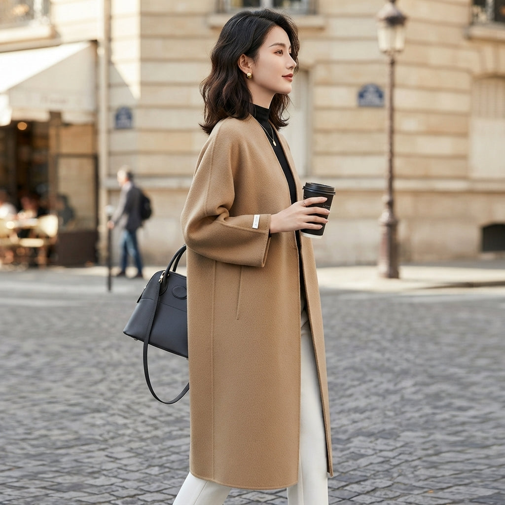 Manteau long oversize Elena