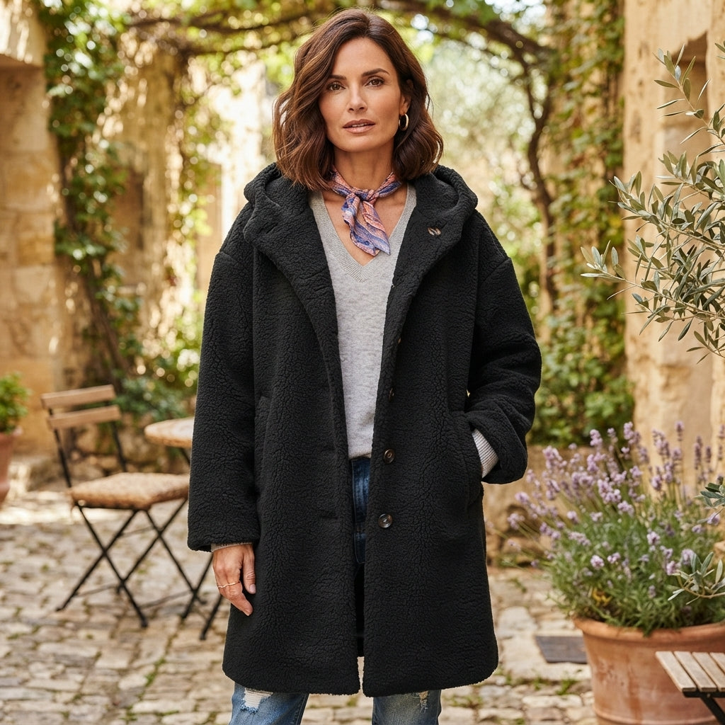 Manteau Audrey 100% laine