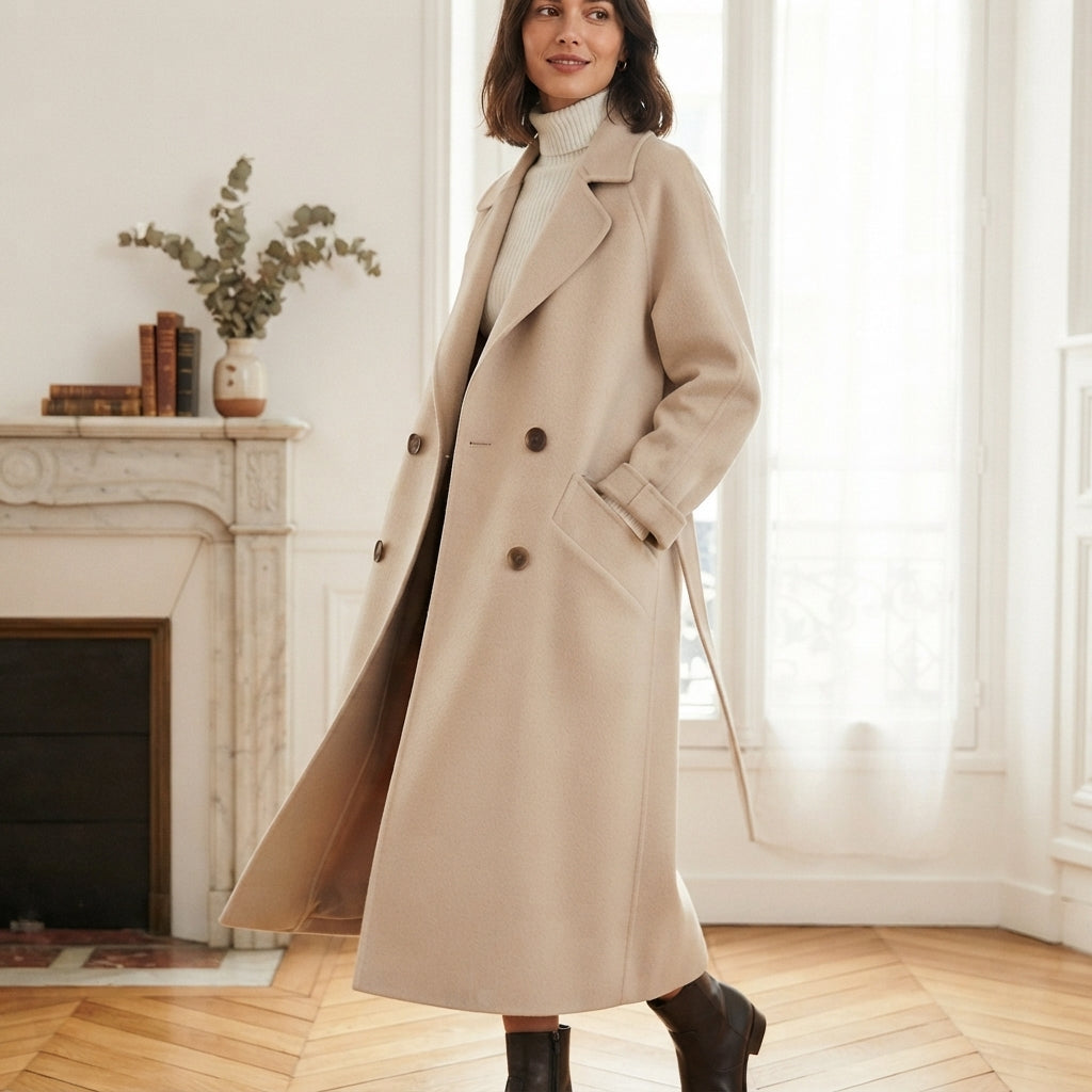 Manteau en laine élégant Laura