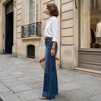 Jean évasé taille haute Montarello