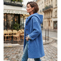 Manteau Audrey 100% laine
