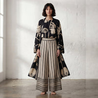 Ensemble kimono palazzo hippie