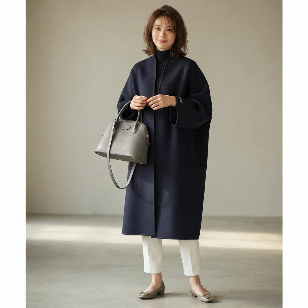 Manteau long oversize Elena