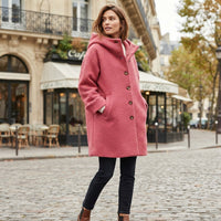 Manteau Audrey 100% laine