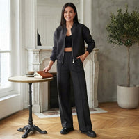Ensemble Myxella trois pièces à jambes larges