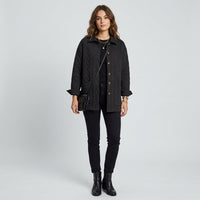 Veste longue matelassée Faith
