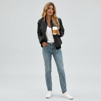 Blouson bomber léger pour femme