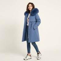 Manteau d'hiver imperméable et isolant