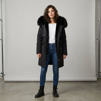 Manteau d'hiver imperméable et isolant