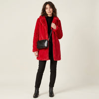 Manteau d'hiver Elina effet mouton