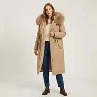 Manteau d'hiver imperméable et isolant