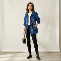Veste en jean légère et ajustée