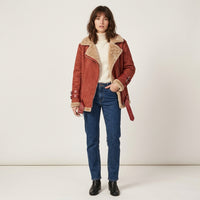 Veste aviateur chaude Sofia
