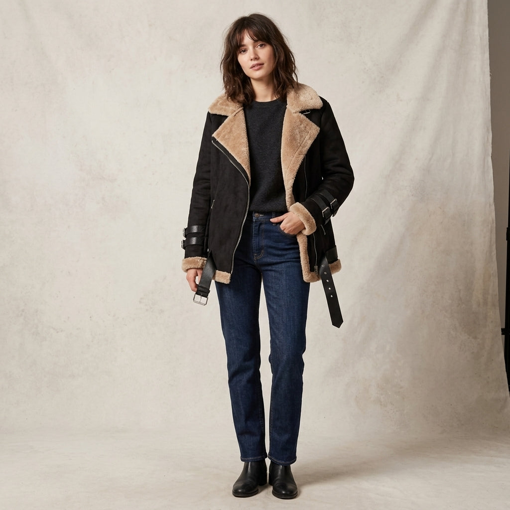 Veste aviateur chaude Sofia