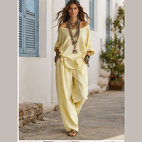 Ensemble blouse et palazzo bohème