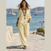 Ensemble blouse et palazzo bohème