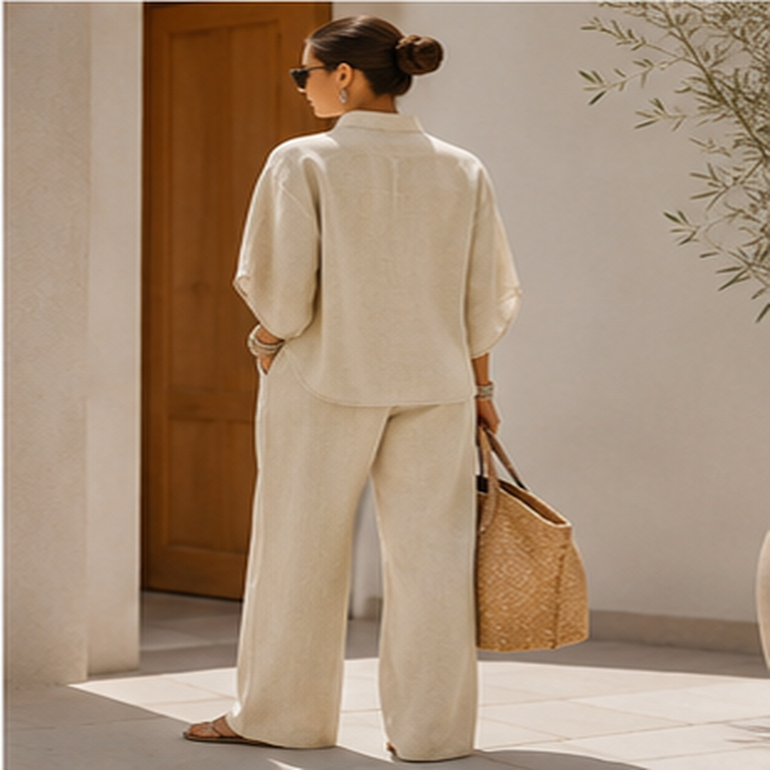 Ensemble tunique palazzo d'été