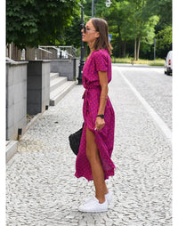 Robe Maxi Coupe Décontractée Elara