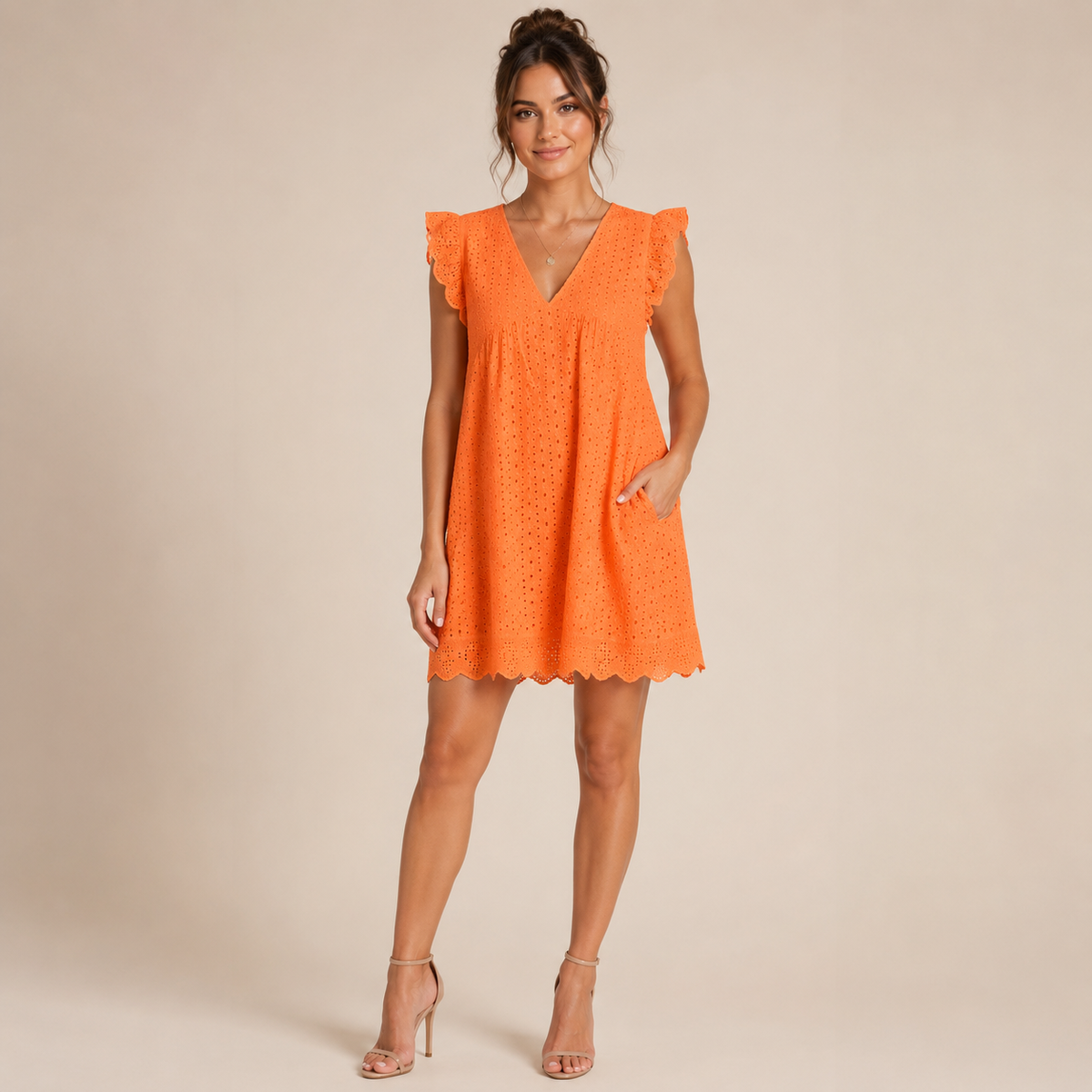 Robe d'été bohème à poches