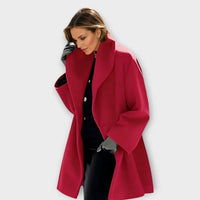 Manteau oversize à col châle