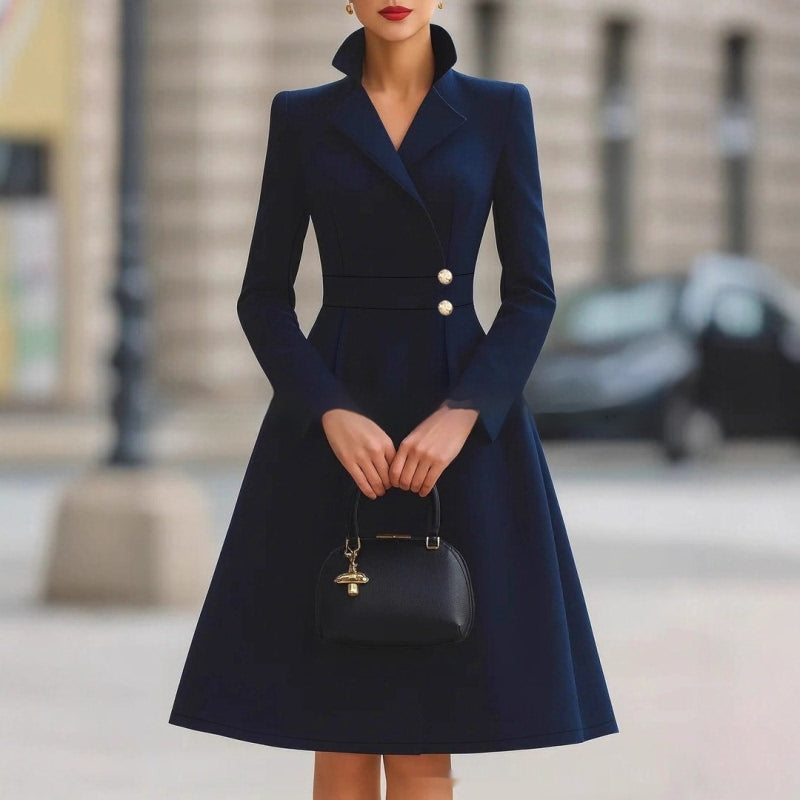 Robe-manteau évasée Ottavia