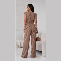 Draped two-piece set