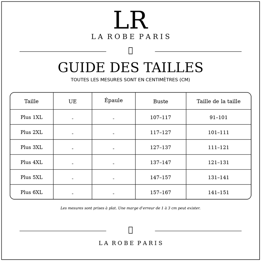 Size guide