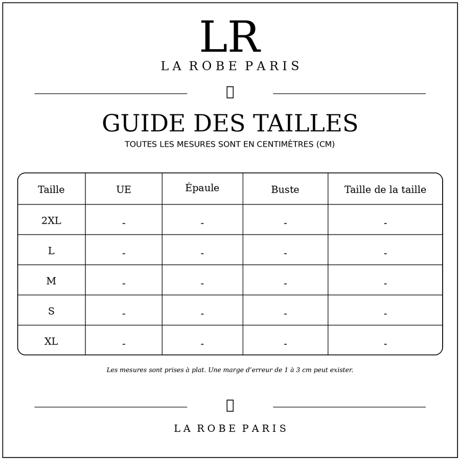 Size guide