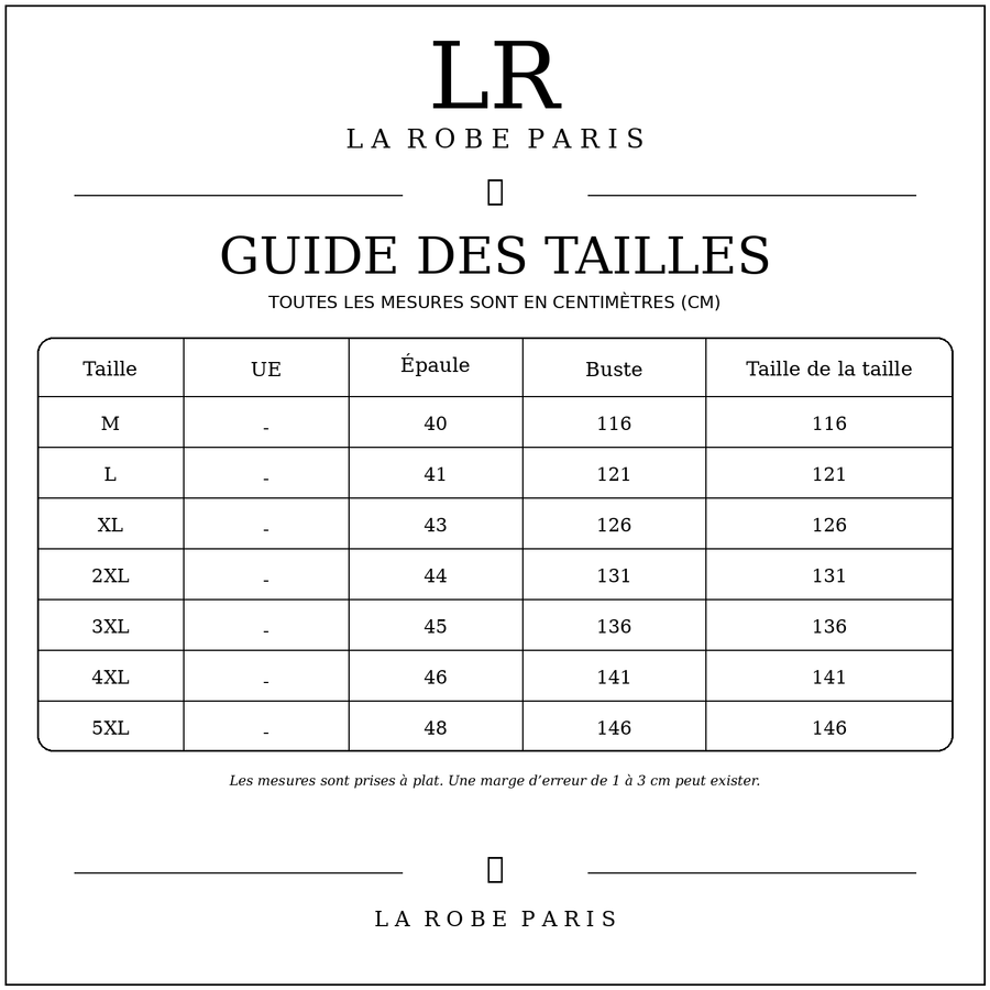 Size guide
