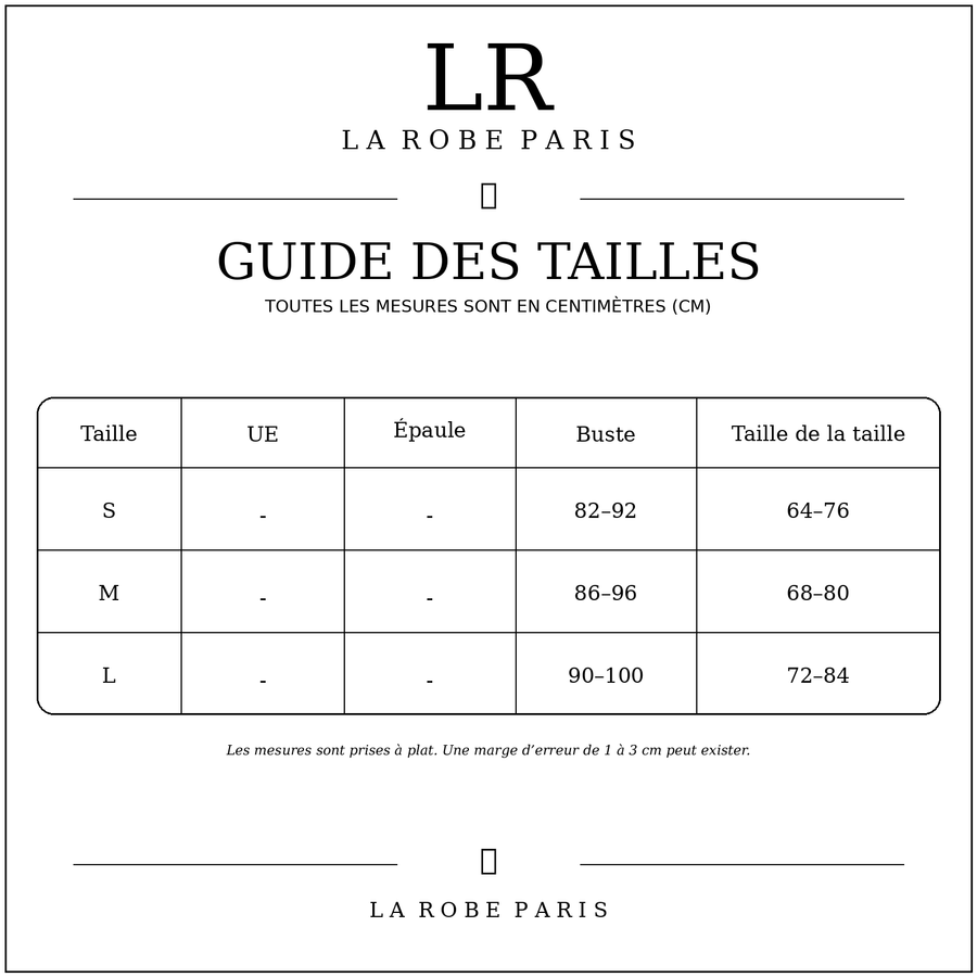 Size guide