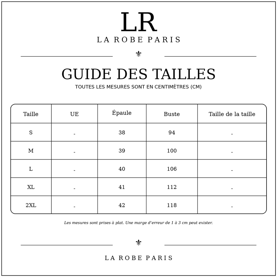 Size guide