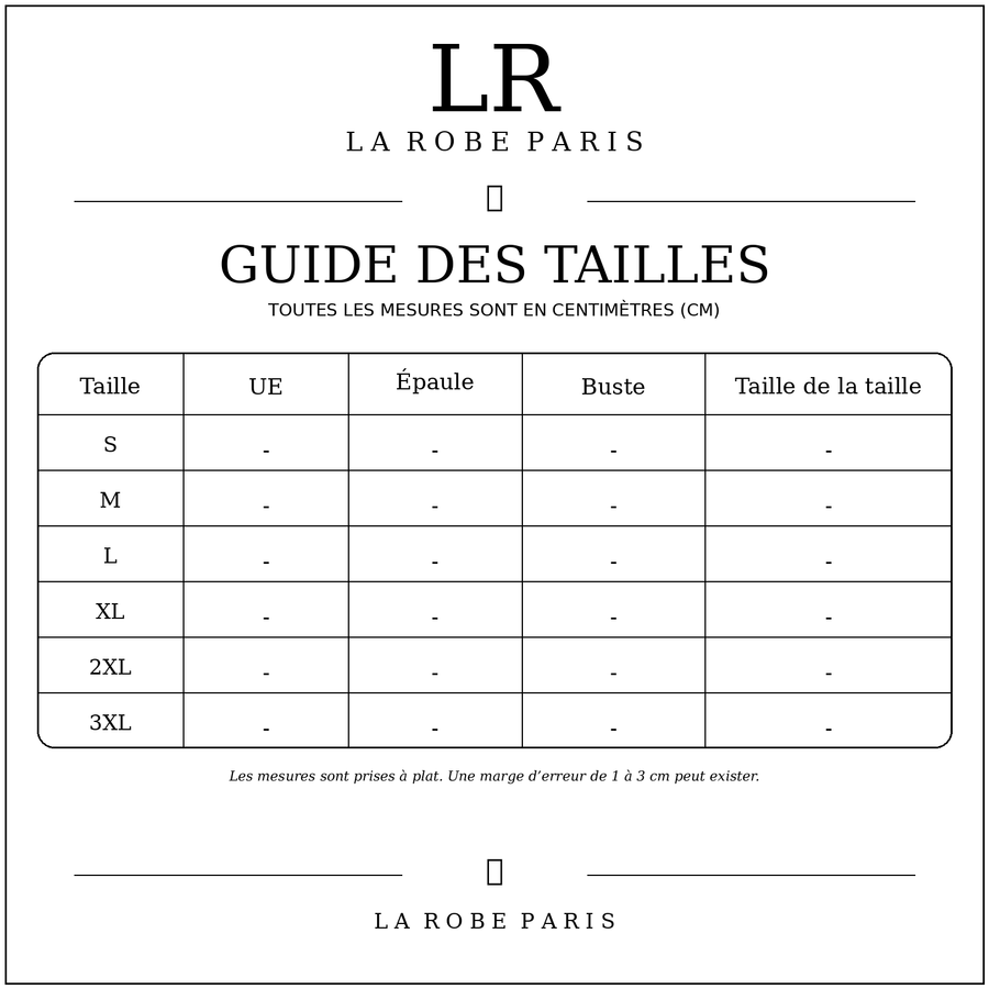 Size guide