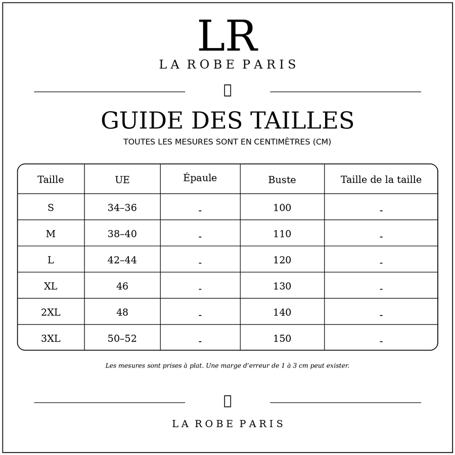 Size guide