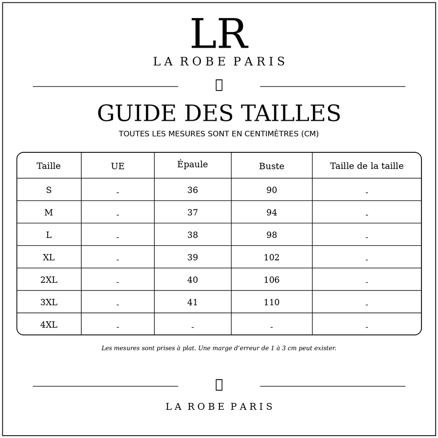 Size guide